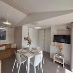 אתר קמפינג Le Tropical Mobil 6 Personnes - A 200m - Parc Aquatique - 5 Etoiles Les Dunes טוריי