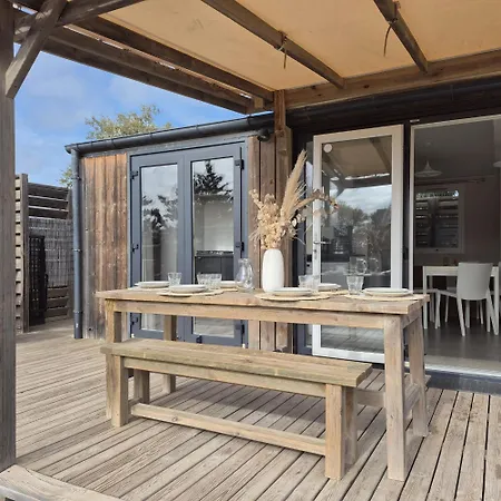 Campingplatz Le Tropical Mobil 6 Personnes - A 200m - Parc Aquatique - 5 Etoiles Les Dunes *