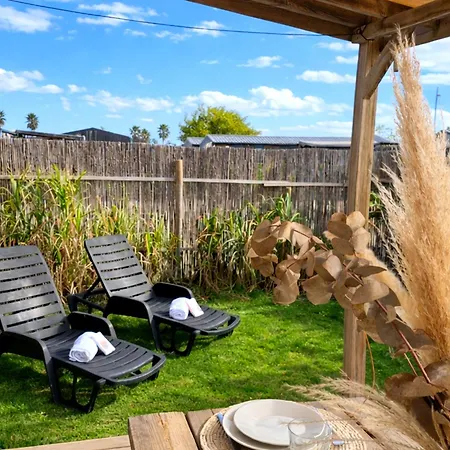 Le Tropical Mobil 6 Personnes - A 200m - Parc Aquatique - 5 Etoiles Les Dunes * Torreilles