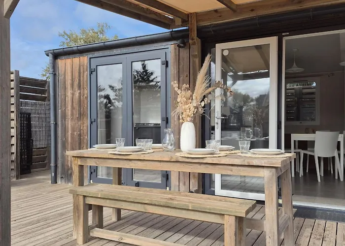 Camping Le Tropical Mobil 6 Personnes - A 200m - Parc Aquatique - 5 Etoiles Les Dunes *